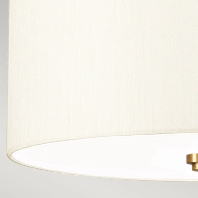 Fletcher Flush lampa sufitowa 3xE27 postarzany mosiądz