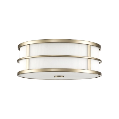 Fusion lampa sufitowa 3xE27 naturalny mosiądz