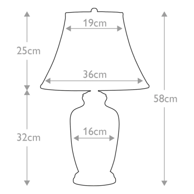 Goldthistle lampa stołowa 1xE27 złota