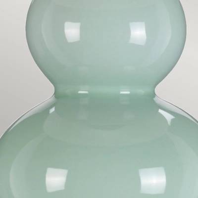 Harbin lampa stołowa 1xE27 seledynowa