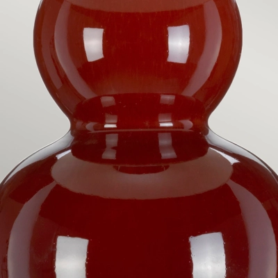 Harbin lampa stołowa 1xE27 czerwona
