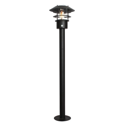 Helsingor słupek ogrodowy 1 x E27 HELSINGOR-PIR-BOL-BK Elstead Lighting