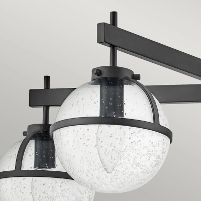 Hollis IP44 lampa sufitowa 5xE14 czarna