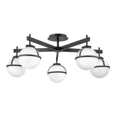 Hollis lampa sufitowa 5 x E14 HK-HOLLIS-5-O-BK Elstead Lighting