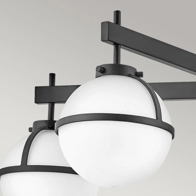 Hollis IP44 lampa sufitowa 5xE14 czarna