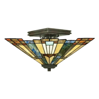 Inglenook lampa sufitowa 2 x E27 QZ-INGLENOOK-SF Elstead Lighting