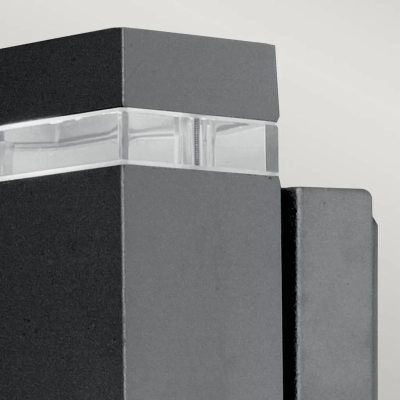 Jannik IP44 kinkiet LED 2x3,8W 2x120lm 3000K grafitowy