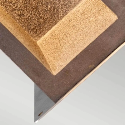 Parkstone IP55 słupek ogrodowy LED 6W 650lm 3000K bazalt stal nierdzewna