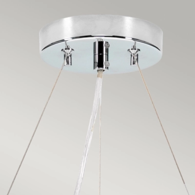 Pearce lampa wisząca 3xE27 polerowany chrom