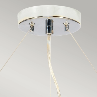 Pearce lampa wisząca 5xE27 polerowany chrom