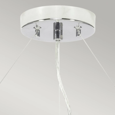 Pearce lampa wisząca 5xE27 polerowany chrom