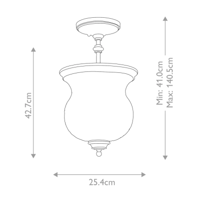 Pickering Lane lampa sufitowa 3xE14 czarna
