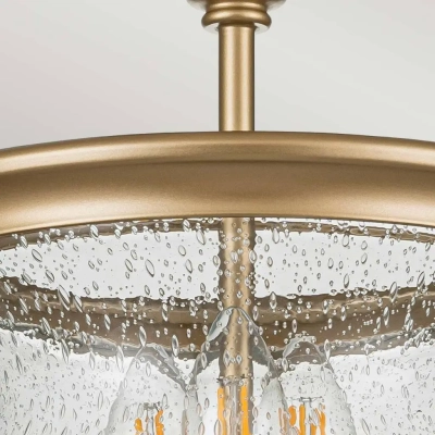 Pickering Lane lampa sufitowa 3xE14 naturalny mosiądz