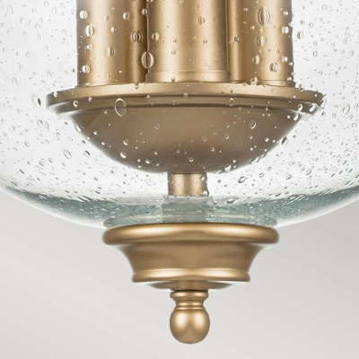 Pickering Lane lampa sufitowa 3xE14 naturalny mosiądz