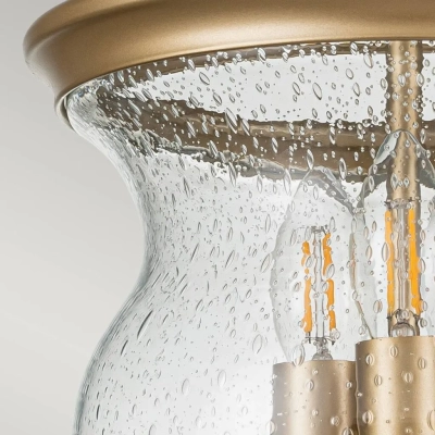 Pickering Lane lampa sufitowa 3xE14 naturalny mosiądz
