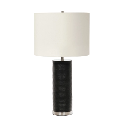 Ripple lampa stołowa 1 x E27 RIPPLE-TL-BLK-W Elstead Lighting