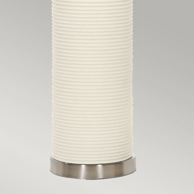 Ripple lampa stołowa 1xE27 biała