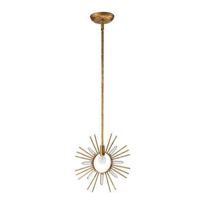 Sun King lampa wisząca 1 x E27 GN-SUN-KING-P-G Elstead Lighting