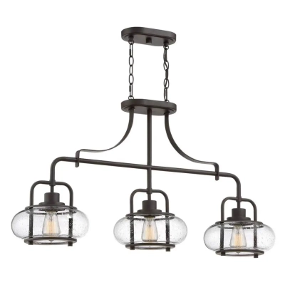 Trilogy lampa wisząca 3 x E27 QZ-TRILOGY-ISLE-OZ Elstead Lighting