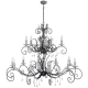 Amarilli żyrandol 15 x E14 AML15-BLK-SILVER Elstead Lighting