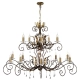 Amarilli żyrandol 15 x E14 AML15-BRONZE Elstead Lighting