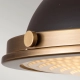 Amelia lampa sufitowa 2xE27 brązowa