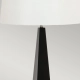 Ascent lampa stołowa 1xE27 czarna