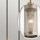 Asher II lampa wisząca 3xE27 antyczny pewter