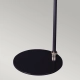 Balance lampa podłogowa 1xE27 czarny polerowany nikiel