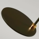 Balance lampa stołowa 1xE27 czarna polerowany mosiądz