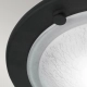 Berwick lampa sufitowa 1xE27 czarna