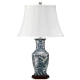 Blue Hex lampa stołowa 1xE27 niebieskie biel