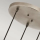 Ceiling Pan podsufitka okrągła antyczny pewter