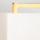 Cross lampa stołowa 1xE27 polerowane złoto