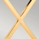 Cross lampa stołowa 1xE27 polerowane złoto