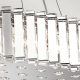 Crystal Skye IP44 lampa wisząca 12xG9 chrom