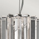 Crystal Skye IP44 lampa wisząca 2xG9 chrom