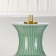 Dalian lampa stołowa 1xE27 seledynowa