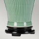Dalian lampa stołowa 1xE27 seledynowa