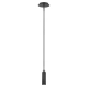 Dax lampa wisząca LED 8W 320lm 3000K HK-DAX-MP-BK Elstead Lighting