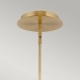 Dax lampa wisząca LED 8W 320lm 3000K stary mosiądz