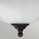 Fairford IP44 lampa sufitowa 2xE27 stary brąz