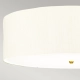 Fletcher Flush lampa sufitowa 7xE27 postarzany mosiądz