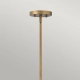 Fulton lampa wisząca 4xE14 brązowa mosiądz