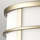 Fusion lampa sufitowa 3xE27 naturalny mosiądz