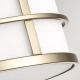 Fusion lampa sufitowa 3xE27 naturalny mosiądz