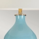 Harbin lampa stołowa 1xE27 jasnoniebieska