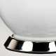 Isla lampa stołowa 1xE27 polerowany nikiel