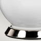 Isla lampa stołowa 1xE27 polerowany nikiel