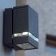Jannik IP44 kinkiet LED 3,8W 120lm 3000K grafitowy